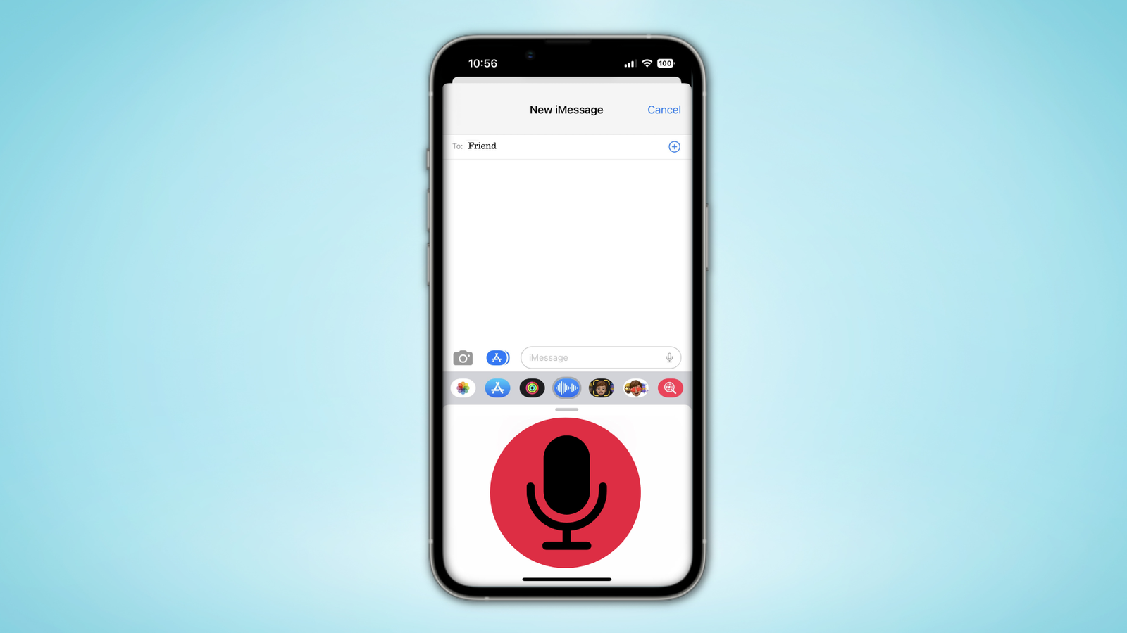 How To Send A Voice Message On An iPhone With iOS 16