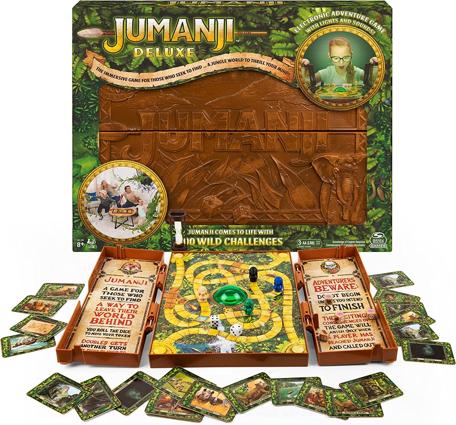 Jumanji is one of the most beautiful board games
