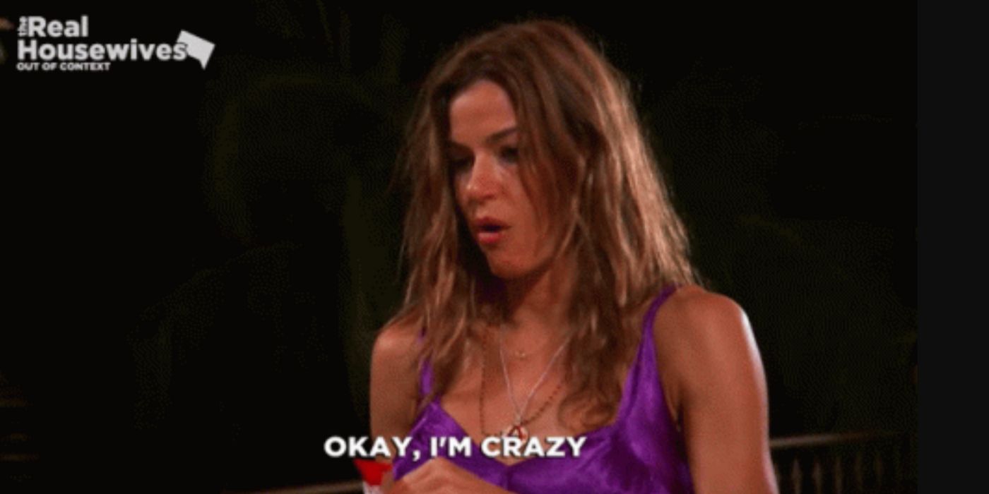 Kelly calls herself crazy on RHONY