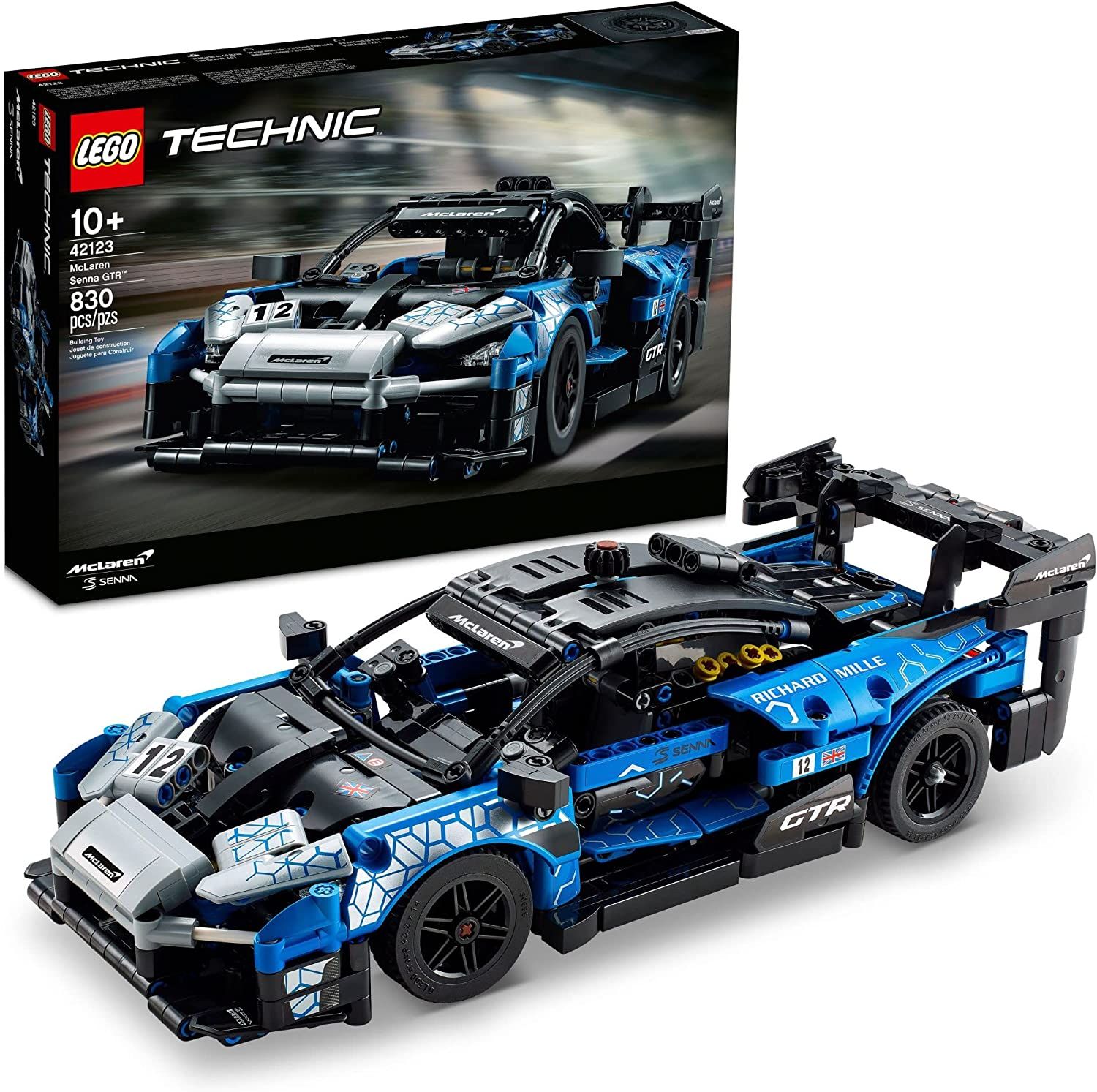 LEGO Technic McLaren Senna GTR 42123 Building Toy Set (830 Pieces) 1