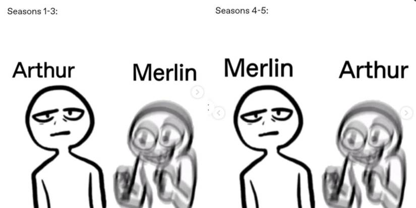 BBC's Merlin: 10 Memes That Perfectly Sum Up Merlin And Arthur's ...