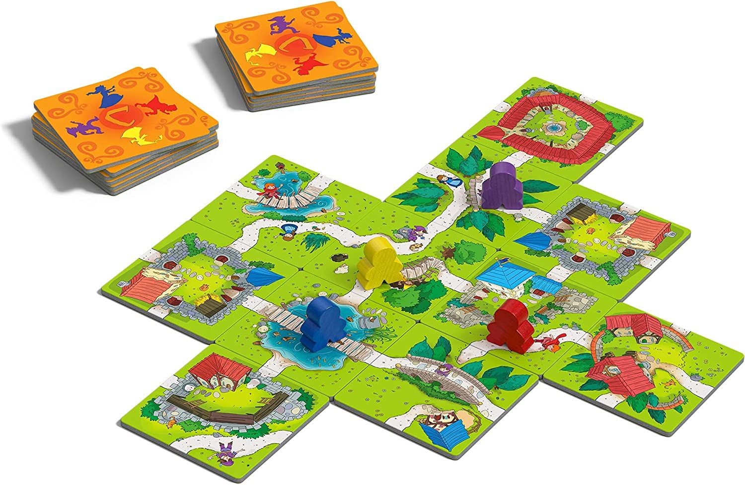 My First Carcassonne Board Game is one of the most beautiful board games for kids
