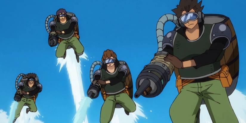 Die Strohhüte schweben in One Piece in der Luft