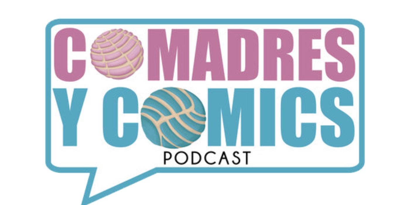 Arte de podcast para Comadres Y Comics