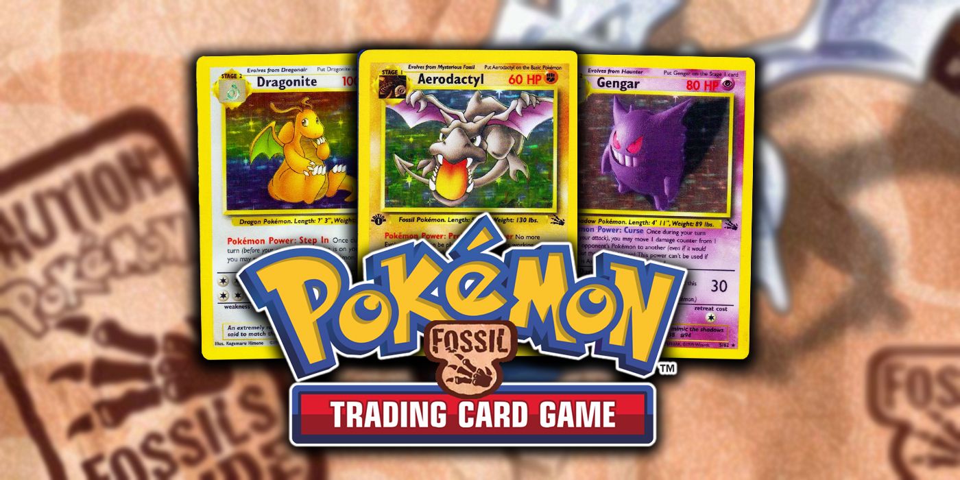 ポケモンカードゲーム pokemon tcg fossil 1ed 3packs set Complete 1st Edition Fossil Set & More – #62/62 Pokemon