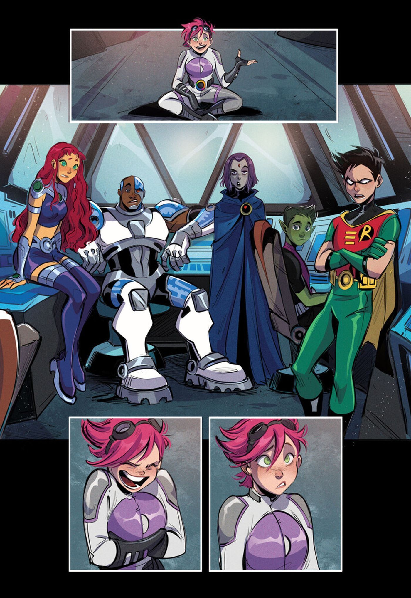 Ultra-Powerful DC Hero Primer Tries Out for Teen Titans in New Graphic ...