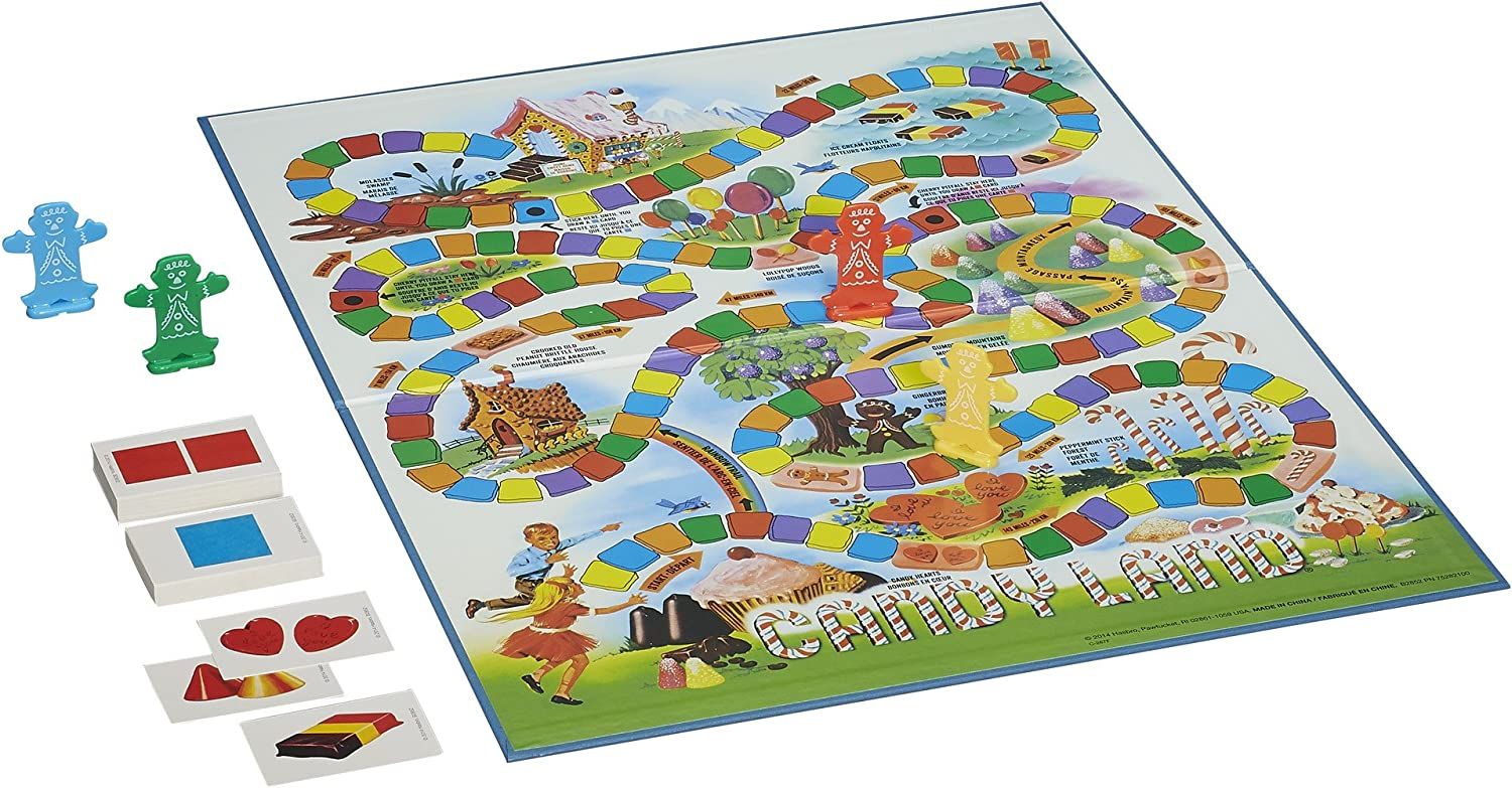 Retro Series Candy Land is one of the most beautiful board games for kids