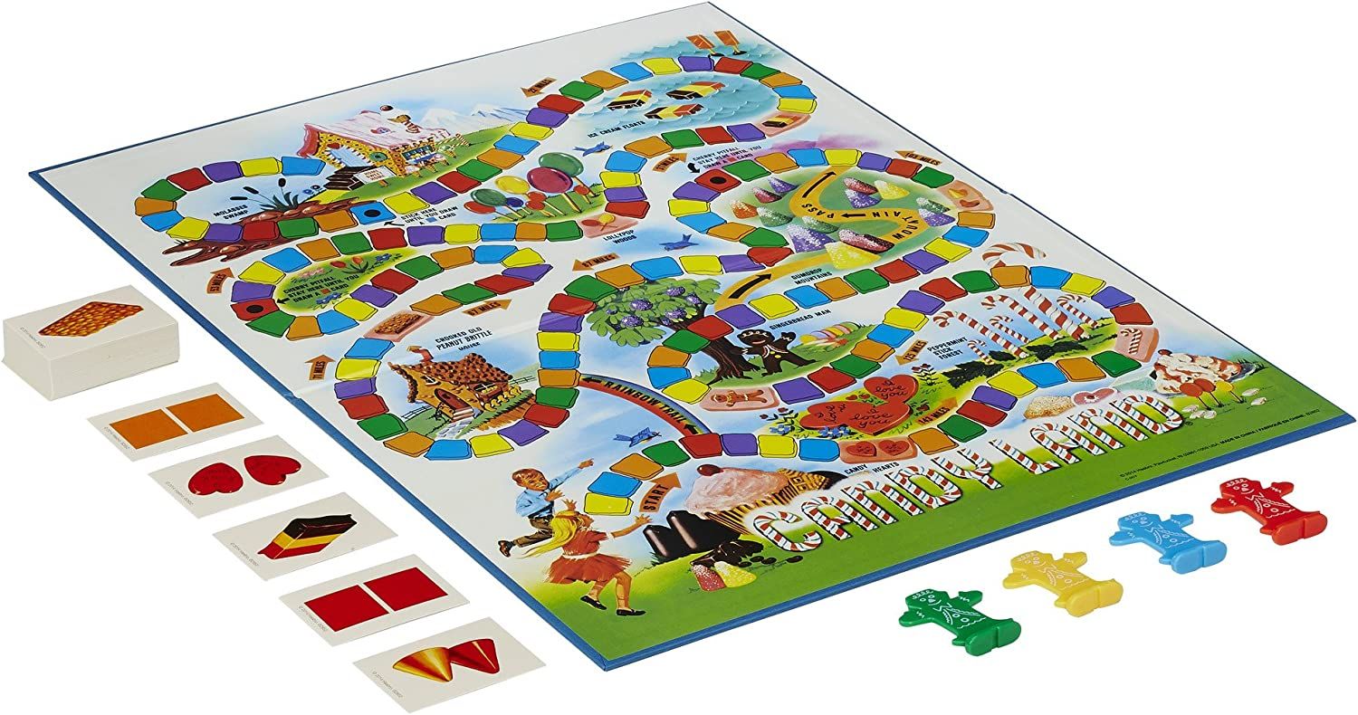 Retro Series Candy Land is one of the most beautiful board games for kids