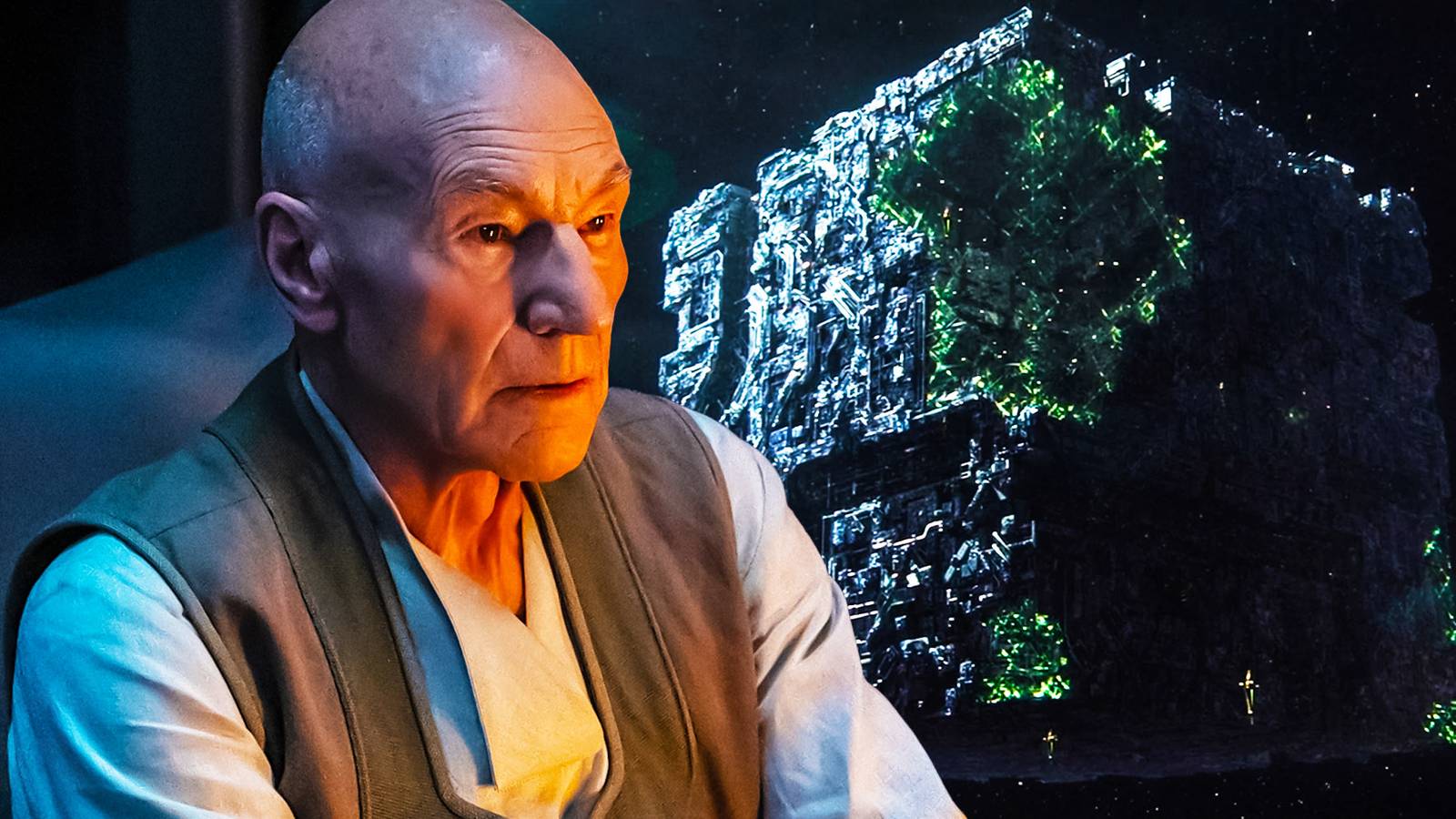 Picard Computer What Happened To Picard's Artifact Borg Cube