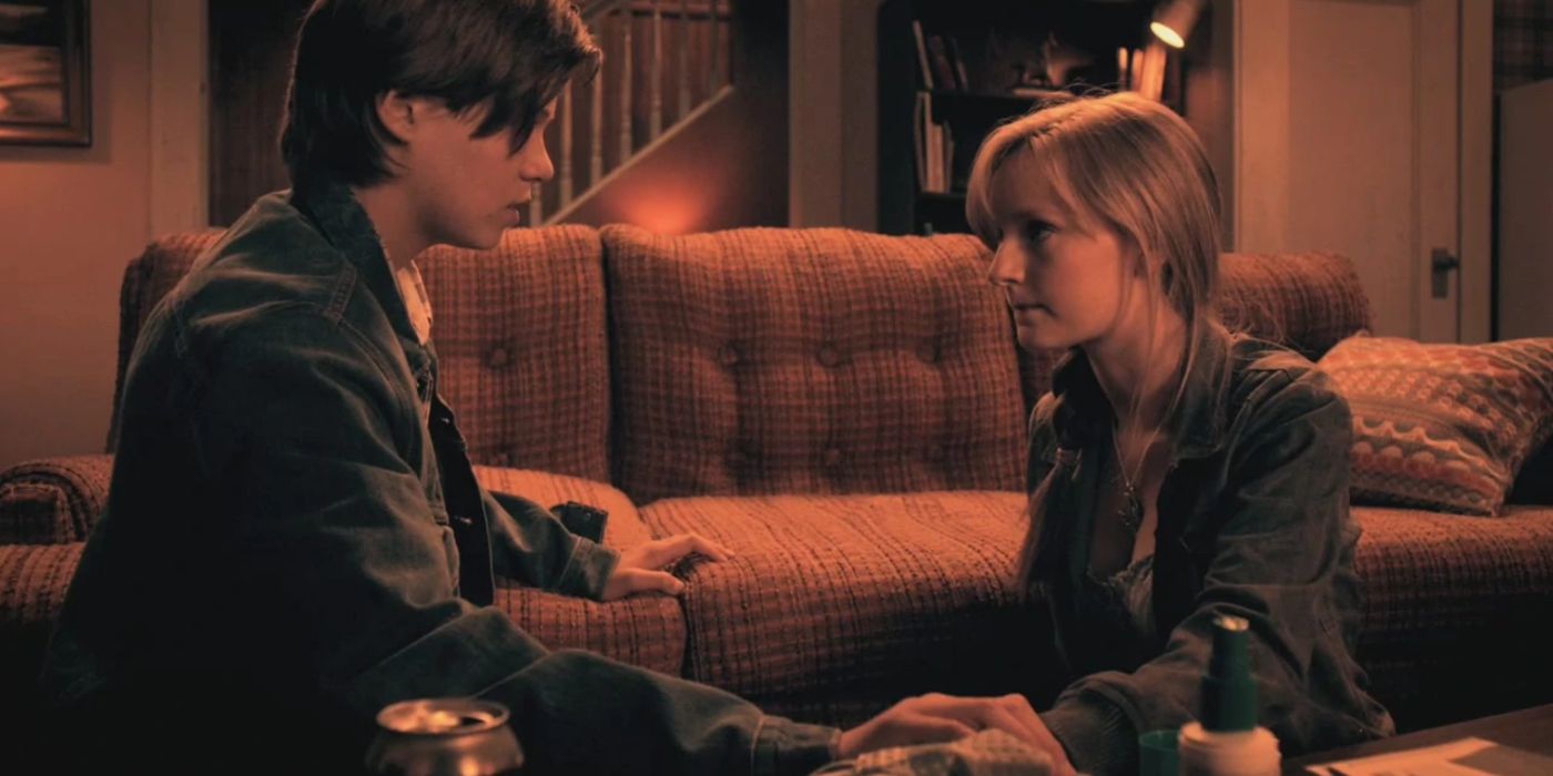 Young Sam and young Amy Pond talking in Supernatural