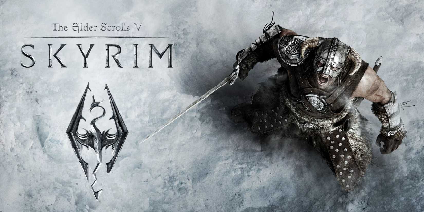 Das Drachenblut aus The Elder Scrolls V: Skyrim schreit in die Luft.