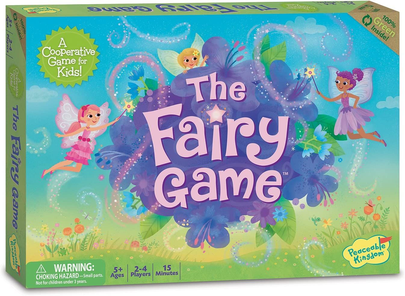 The Fairy Game is one of the most beautiful board games for kids