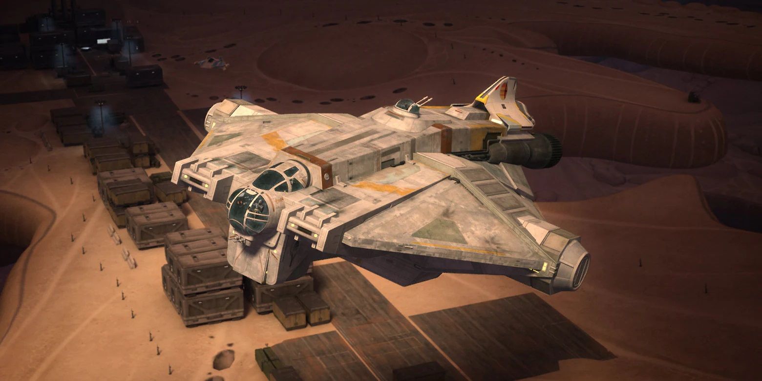 BTS Star Wars Video Reveals How Ahsoka Brought A Classic Clone Wars Starship To Life