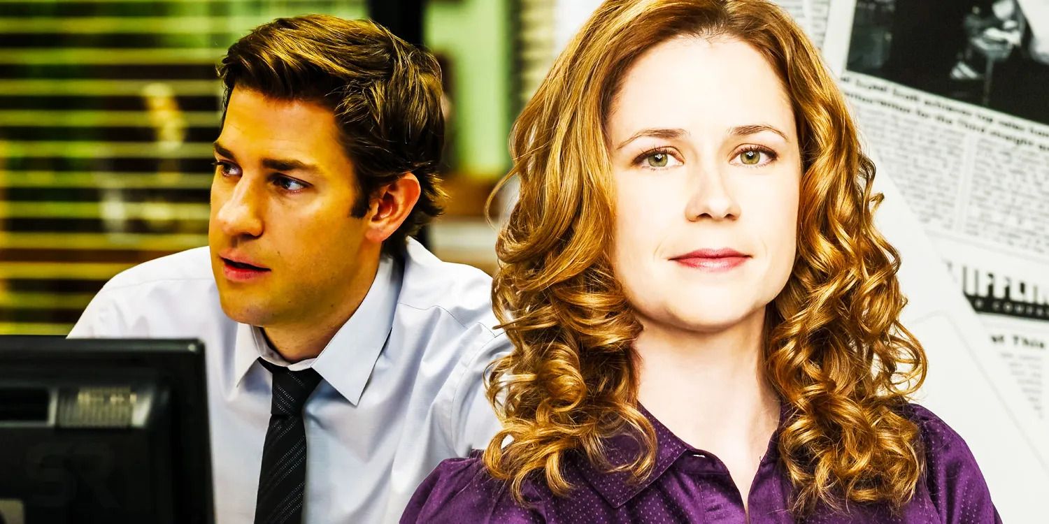 Jim and Pam in The Office season 9