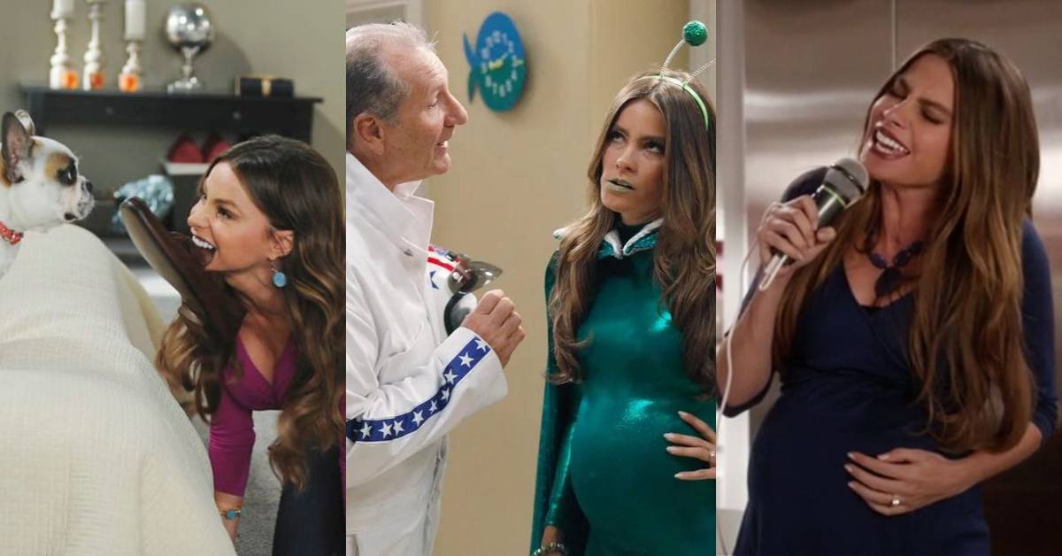 modern family gloria dresses bad i know modern family reuses outfits a lot, but it's cool to see gloria wear the same dress just a few episodes later! : r/Modern_Family