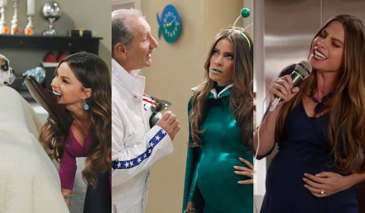 modern family episode where gloria doesn't dress up Fashionable Revenge: Gloria's Dress Triumph!, This video clip, likely from the show Modern Family, features a hilarious moment of "fashionable revenge." It shows Gloria Pritchett (Sofia Vergara)