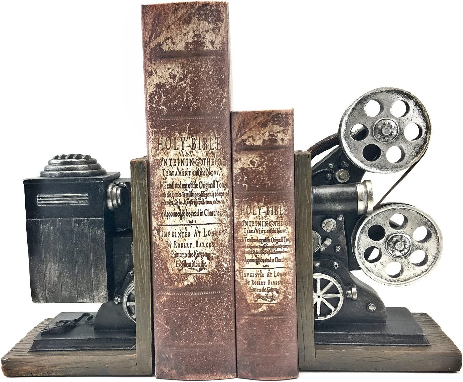 Vintage Camera Bookends are one of the best gifts for classic movie fans
