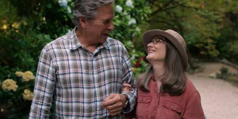Doc and Hope smiling at each other in Virgin River