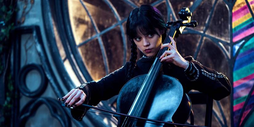 Is Jenna Ortega Really Playing The Cello In Wednesday?