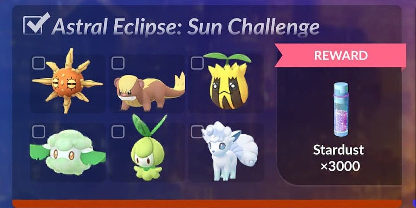 Astral Eclipse Sun-uitdaging
