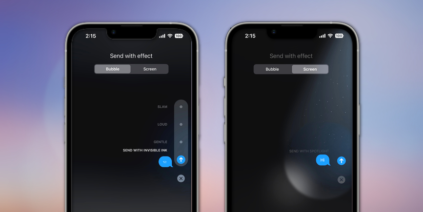 How To Add Effects To iMessages On iPhone