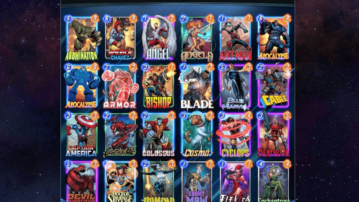 Marvel SNAP: The Best Cards in Pool 1