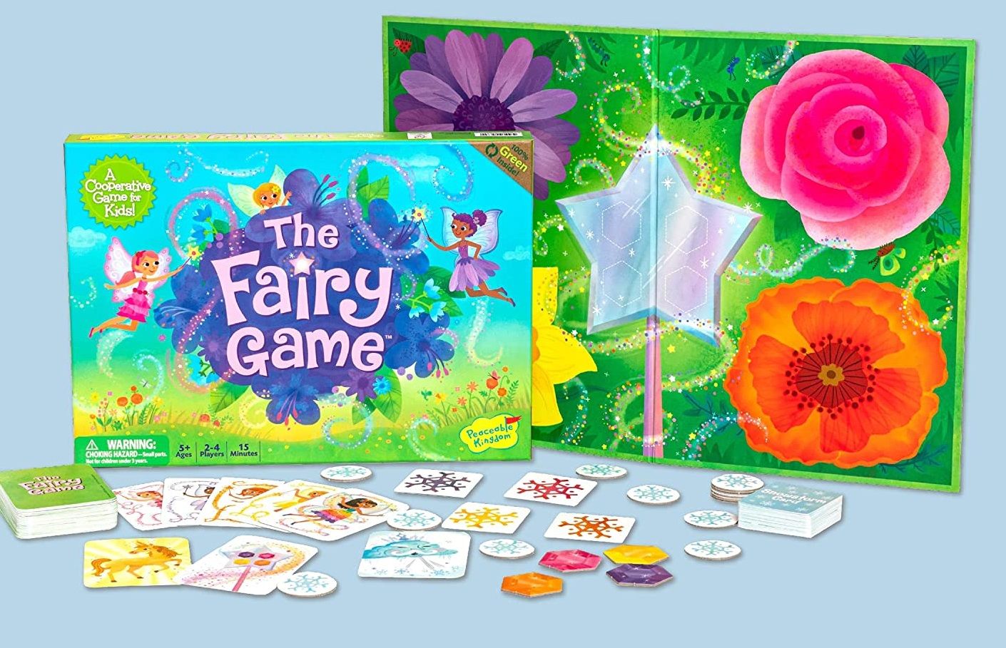 The Fairy Game is one of the most beautiful board games for kids