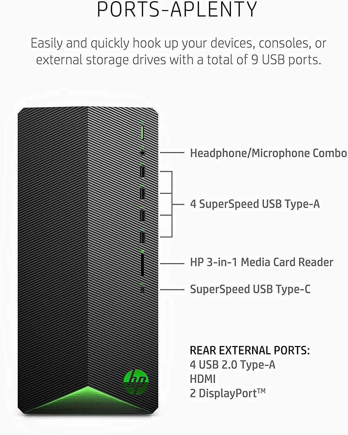 HP Pavilion 5000 Series Gaming Desktop (3)