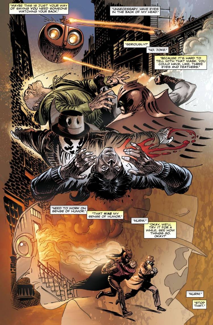 Watchmen: How Nite Owl and Rorschach Became Partners
