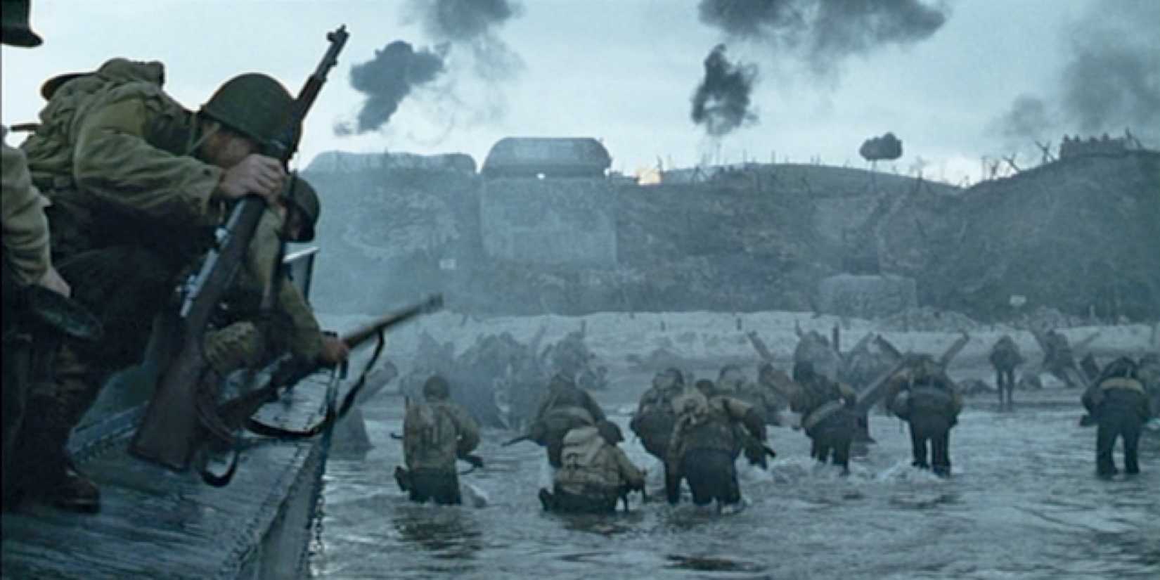Omaha Beach in Saving Private Ryan (1998)