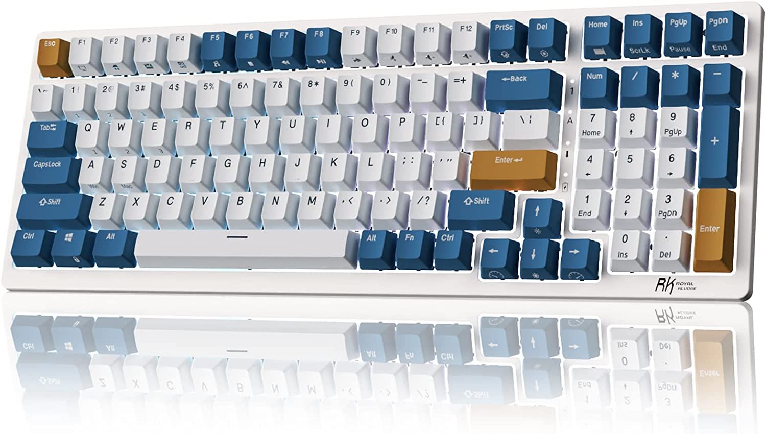 RK ROYAL KLUDGE RK98 Wireless Mechanical Keyboard