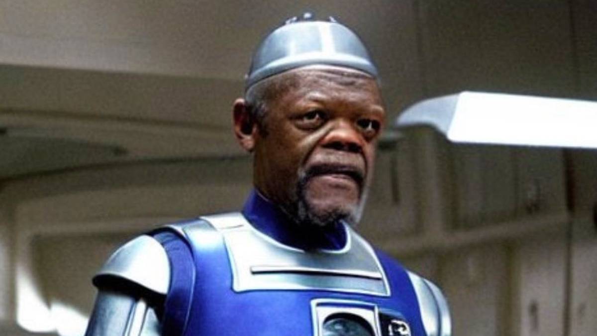 Samuel L Jackson As R2-D2 Is Way Too Weird In Star Wars AI Art