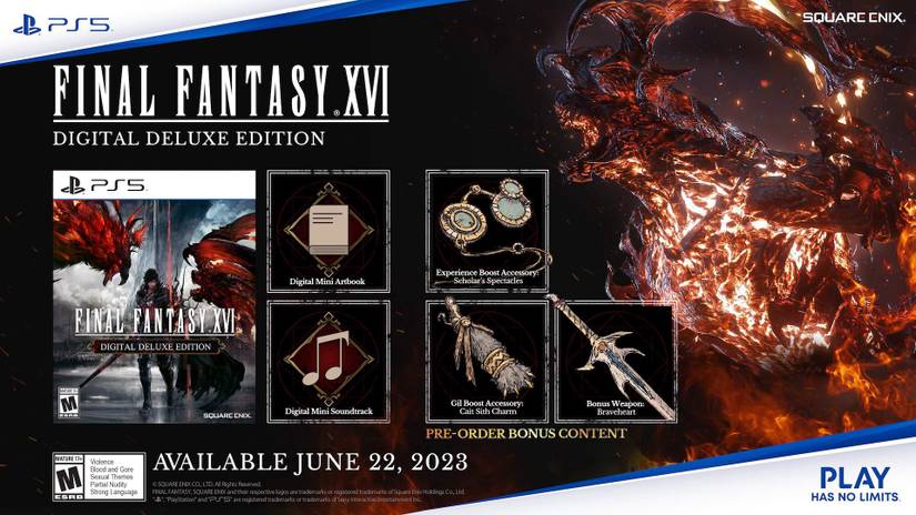 All FF16 Standard, Deluxe, & Collector's Edition Differences Explained