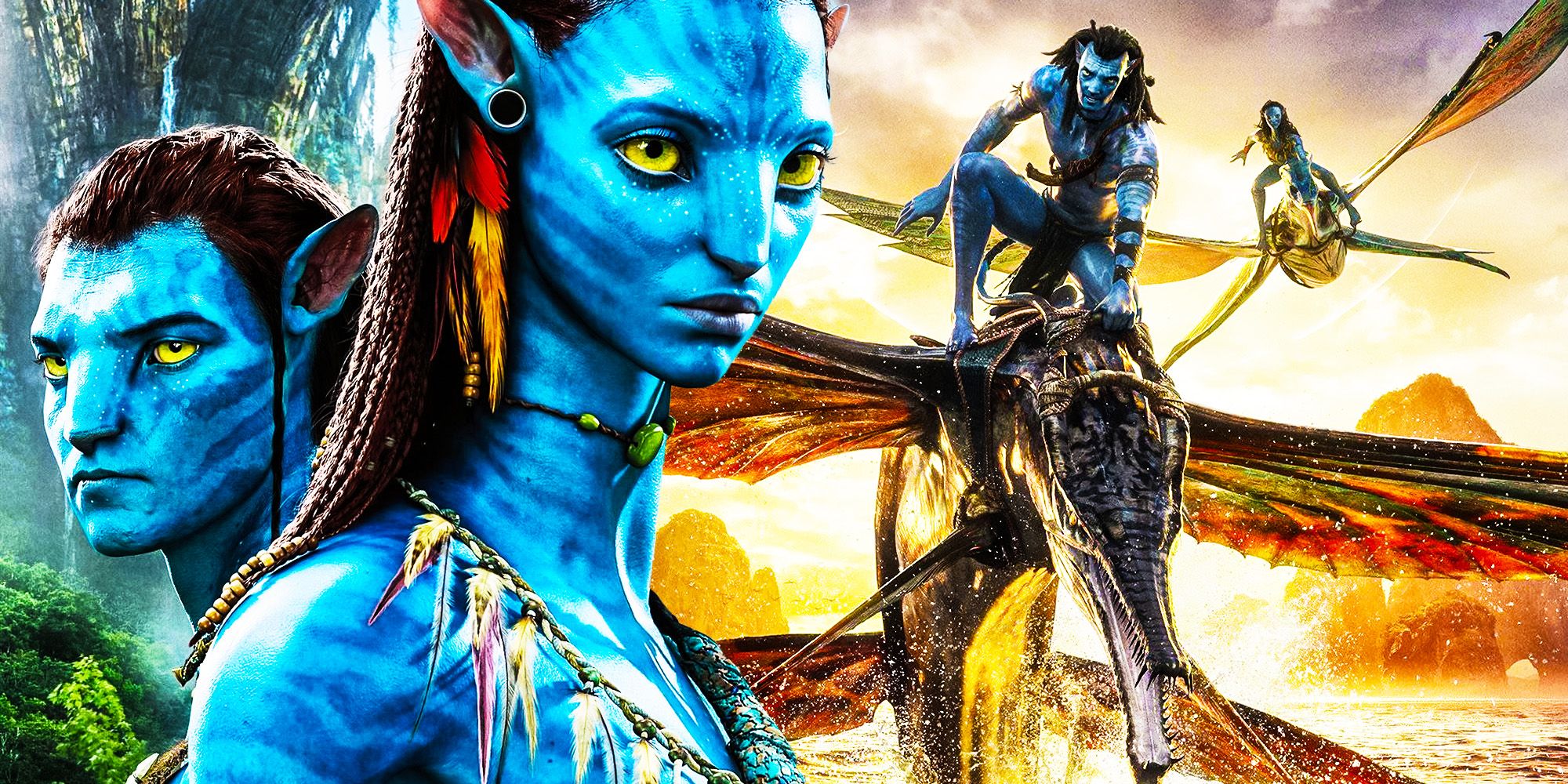 Avatar Avatar caminho da águaJake e Neytiri