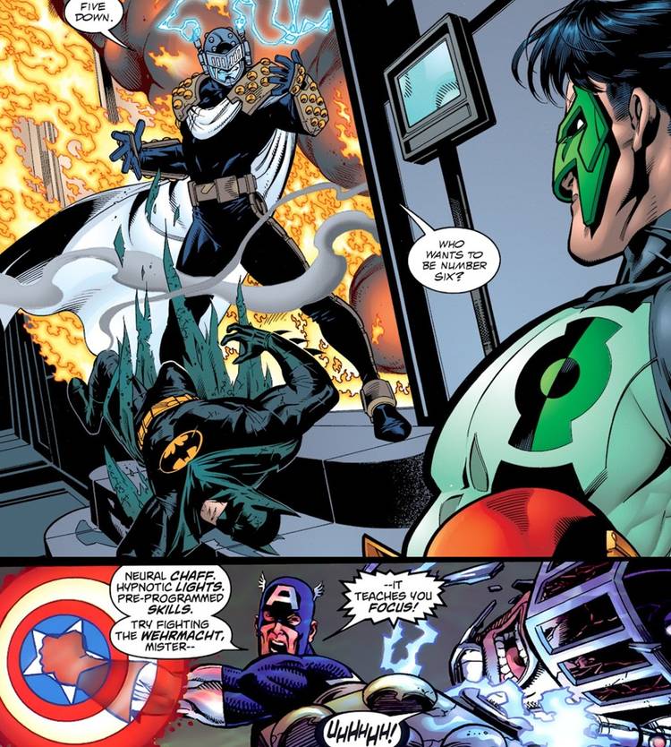 Batman vs Captain America Was Finally Settled by a Marvel/DC Crossover