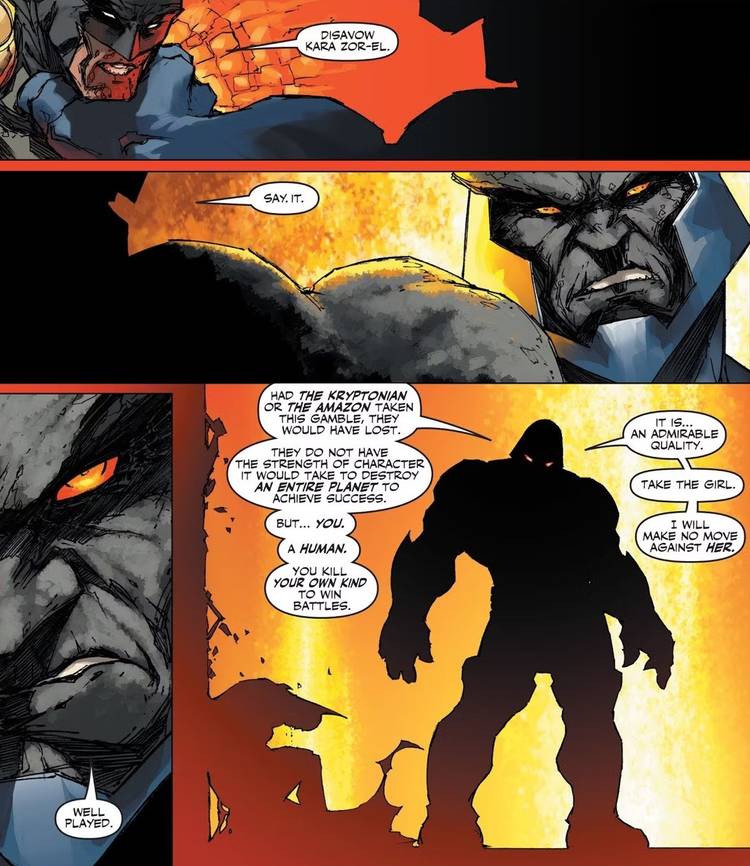 Darkseid Admits He Admires One Member of the Justice League