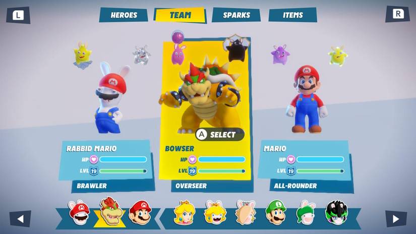 The Best Team Combinations in Mario + Rabbids Sparks of Hope