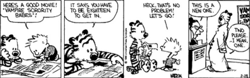 10 Weirdest Calvin And Hobbes Comics Of All Time