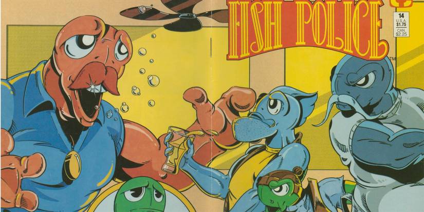 Quadrinho de Fish Police