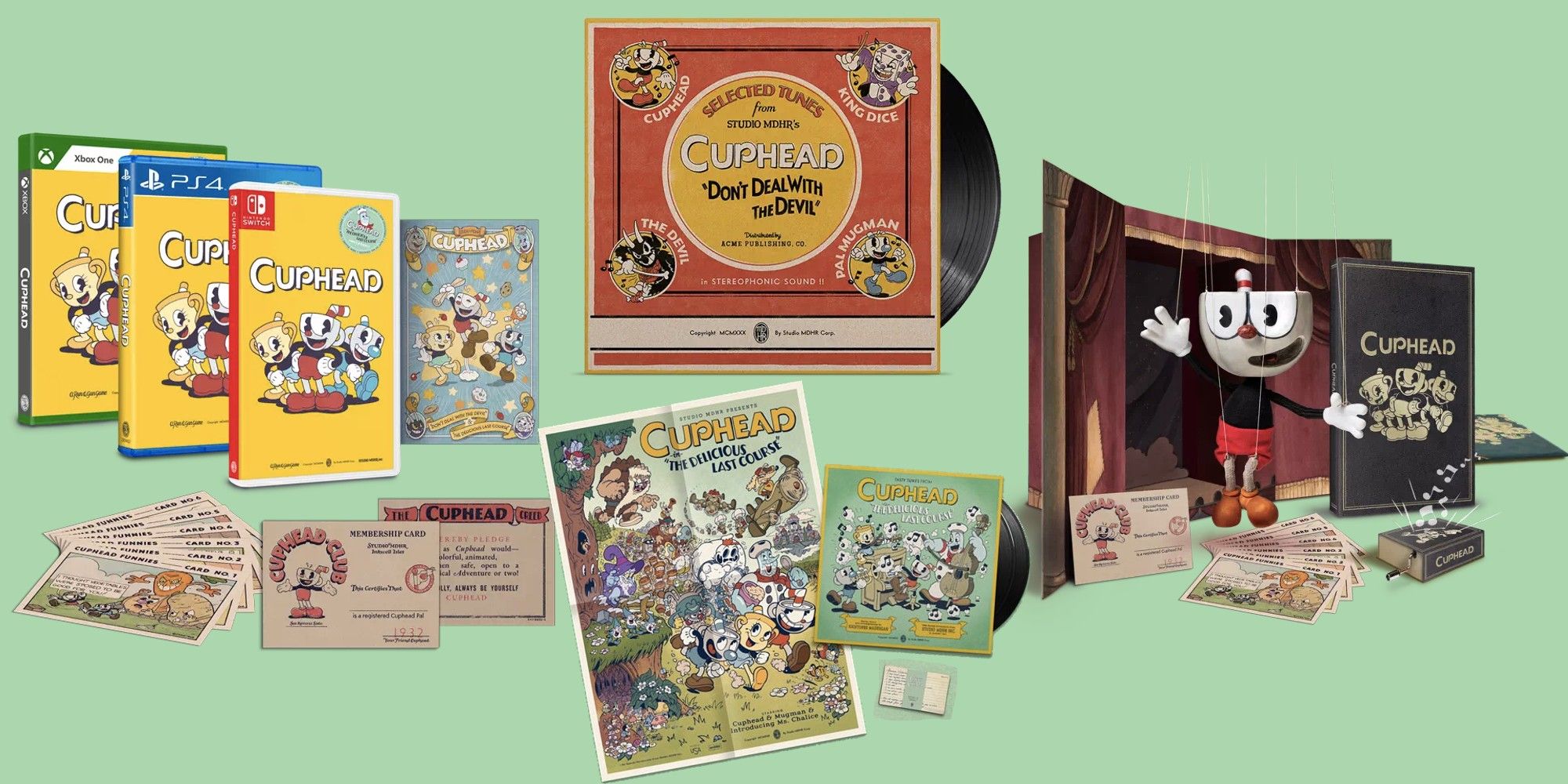 Preorder the Cuphead Physical Edition and Collector's Editions on