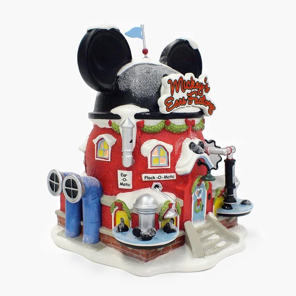 Dept 56 Disney Village Mickey's Ear Factory is one of the best Disney collectibles