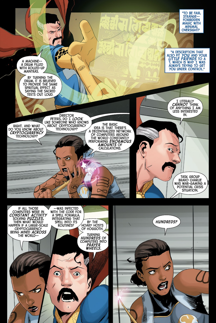 Doctor Strange Faces His Biggest Enemy Yet: Cryptocurrency