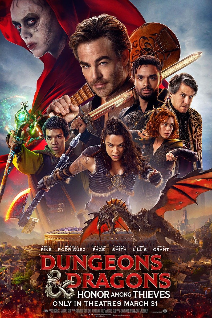 Chris Pine Leads Dungeons & Dragons: Honor Among Thieves Trailer