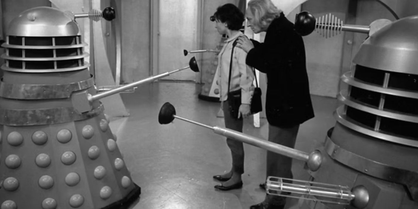 The Doctor squares off with Daleks for the first time in Doctor Who