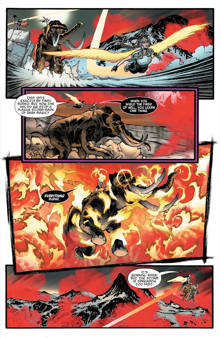 Ghost Rider Bc Is Ghost Rider To Blame For Wooly Mammoths Going Extinct?