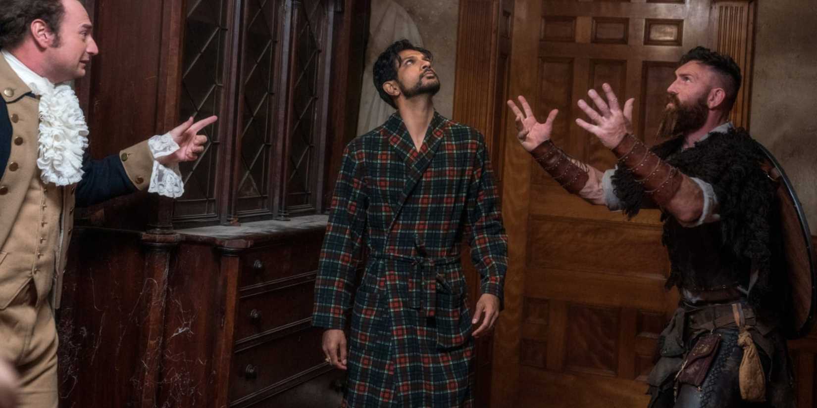 Isaac Jay and Thor in Ghosts