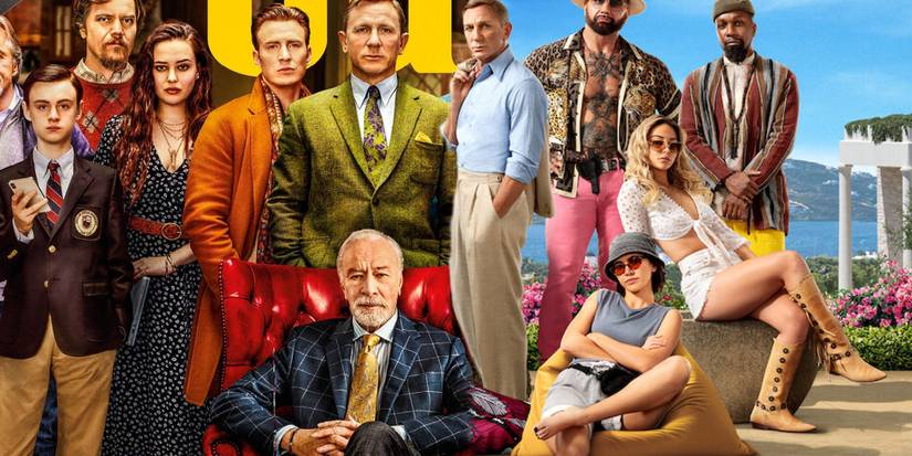 Общий постер с актерами из Knives Out и Glass Onion