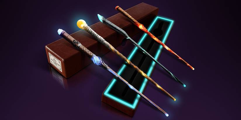 Приложение "Harry Potter Magic Caster Wand" фиолетовое