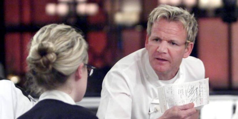 Hell's Kitchen Season 3: Gordon Ramsay confronts a chef in the kitchen