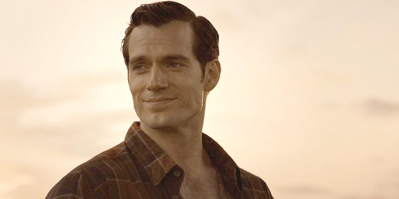 Henry Cavill as Clark Kent smiling in Zack Snyder's Justice League